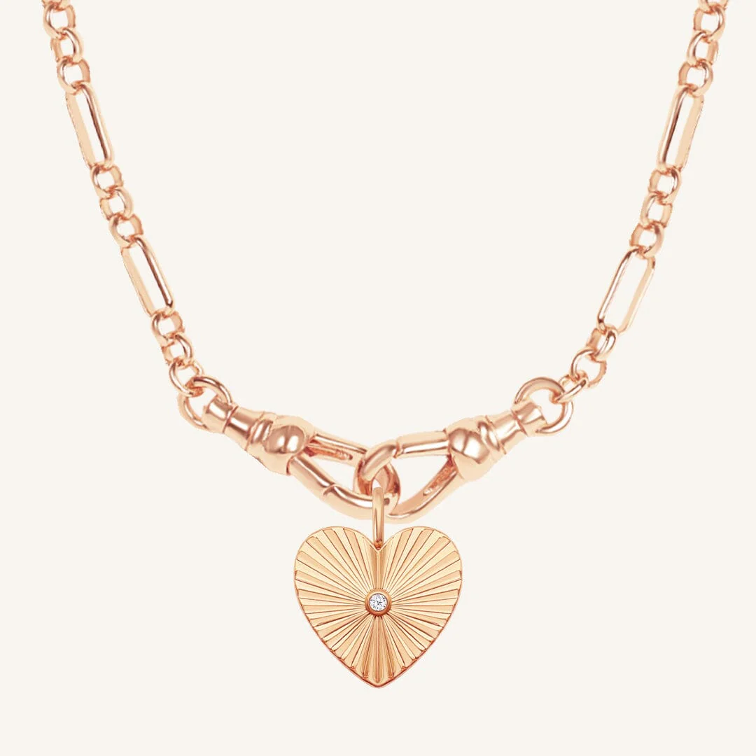 Amata Heart Photo Locket Necklace - Image 14