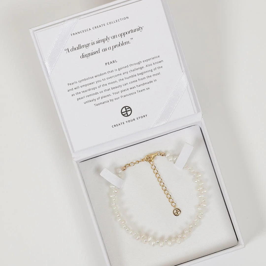 Aspen Pearl Bracelet 3mm - Image 5