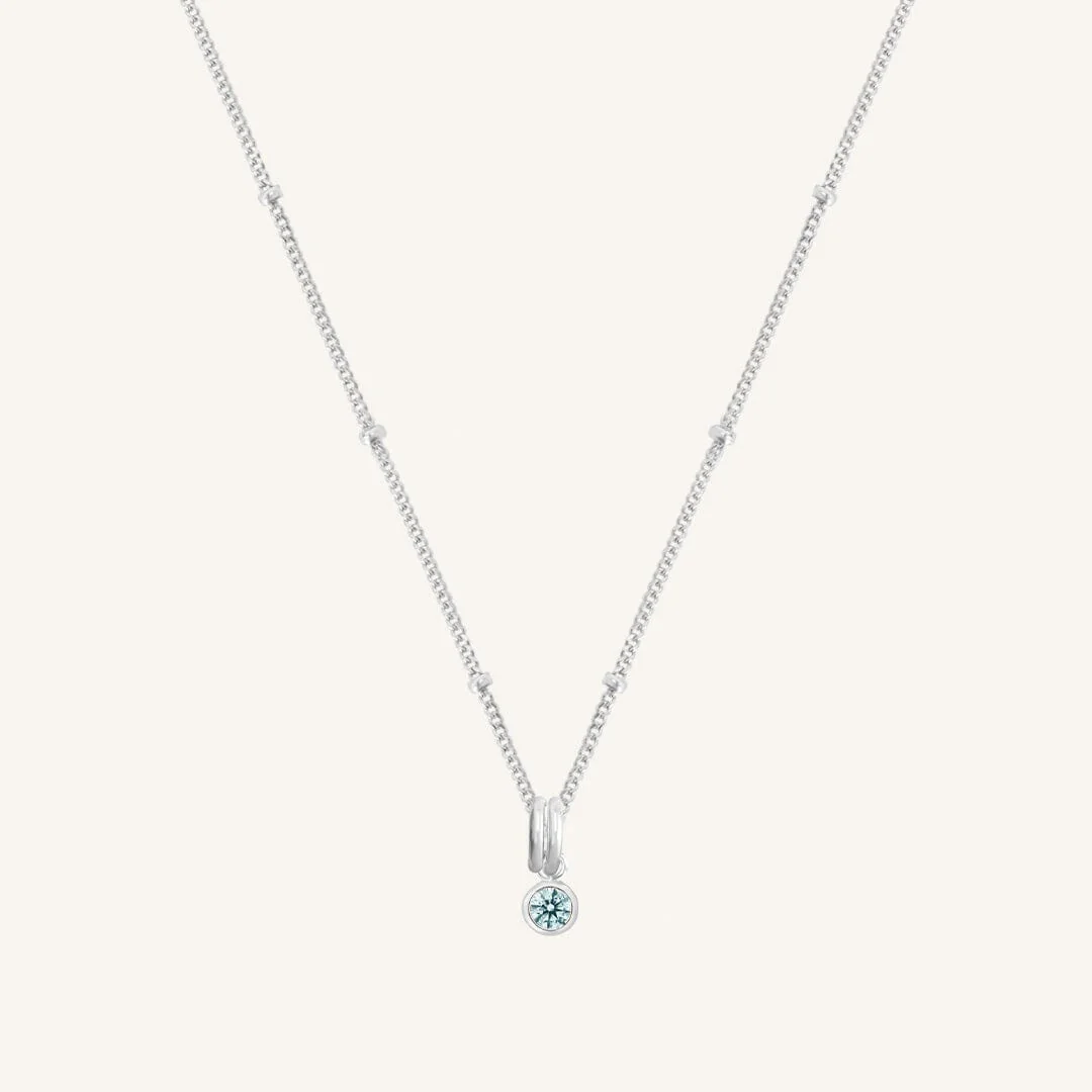 Aura Birthstone Charm Necklace - Image 18