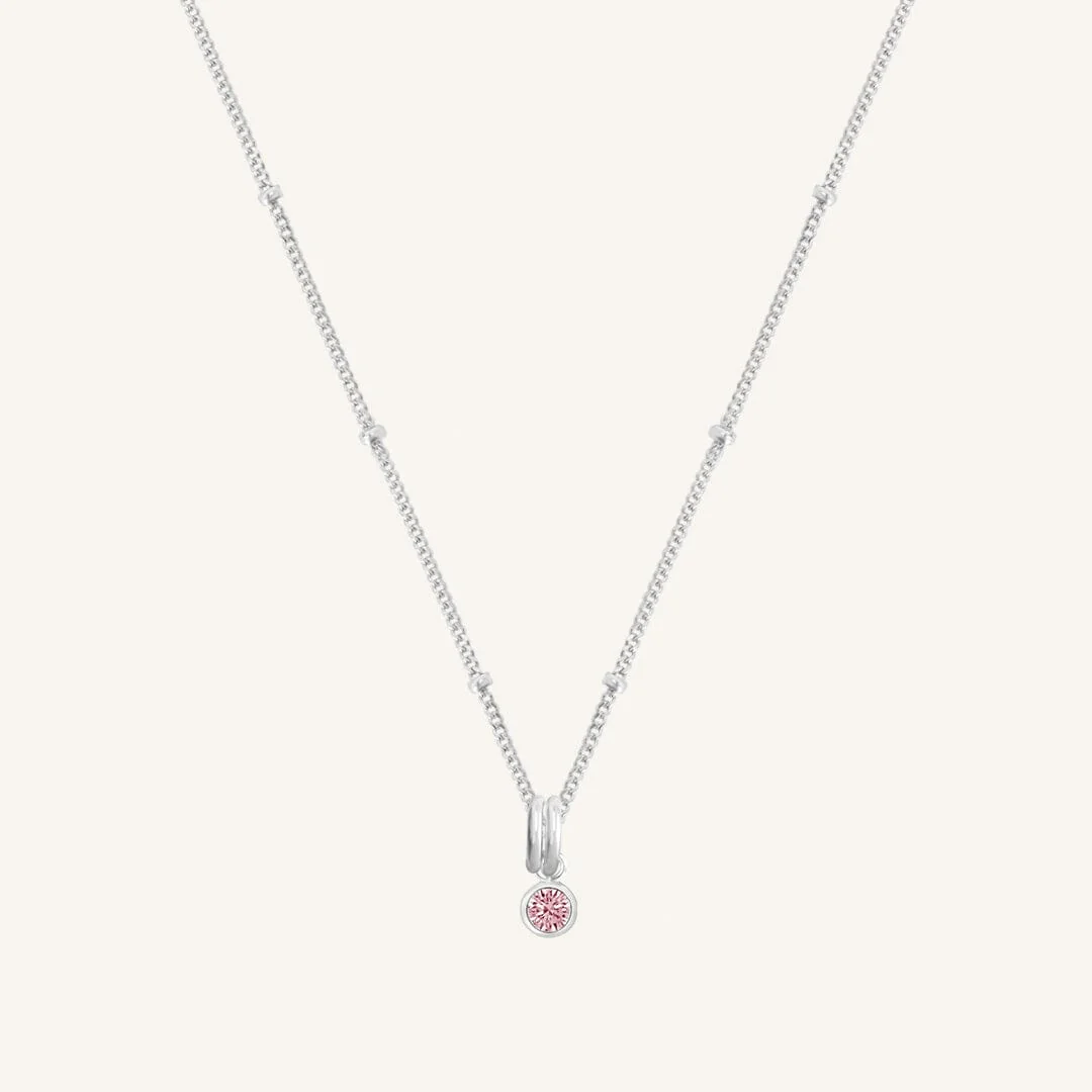 Aura Birthstone Charm Necklace - Image 60