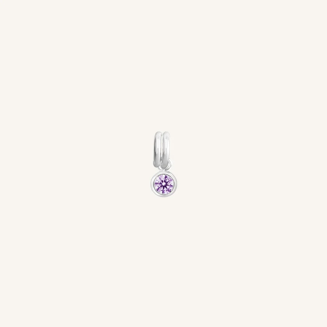February Aura Birthstone Charm - Image 3