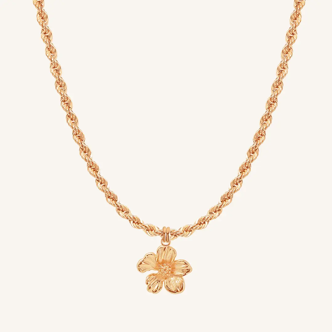 Azalea Flower Necklace - Image 9