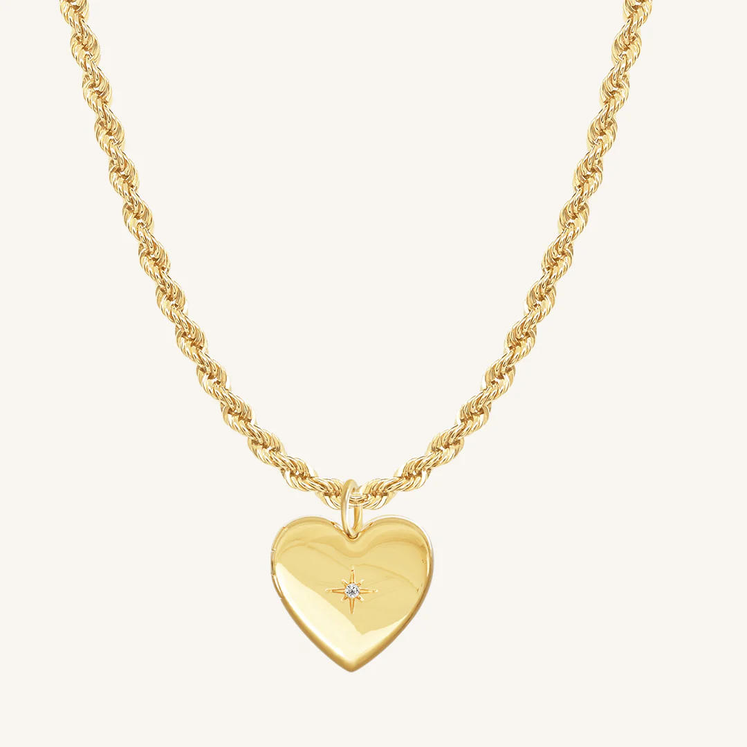 Behold Heart Photo Locket Necklace - Image 7