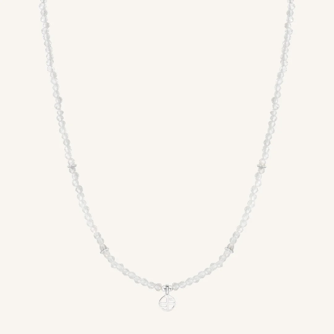 April Birthstone Necklace - Image 3