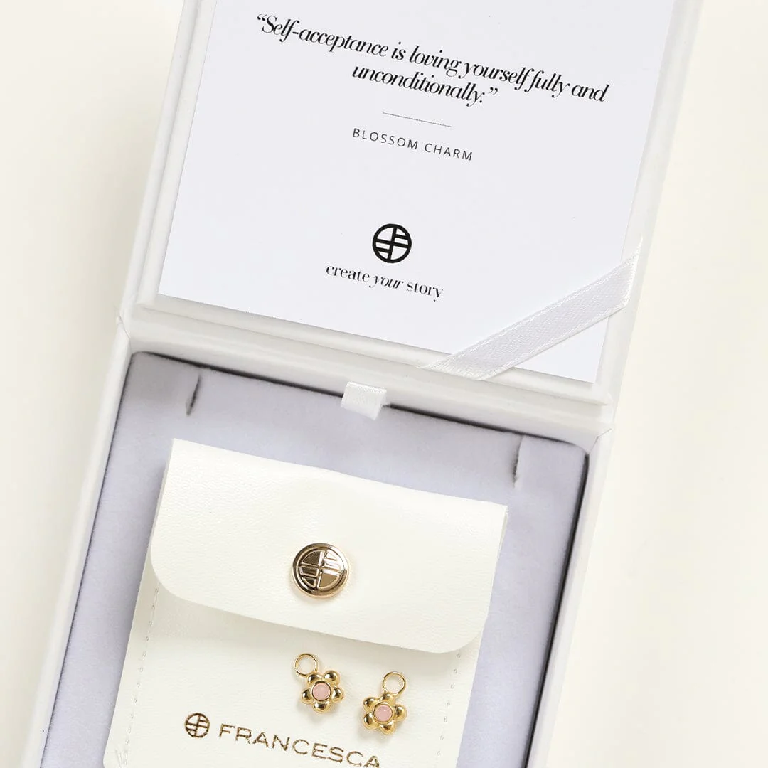 Blossom Flower Hoop Charm (Set of 2) - Image 6