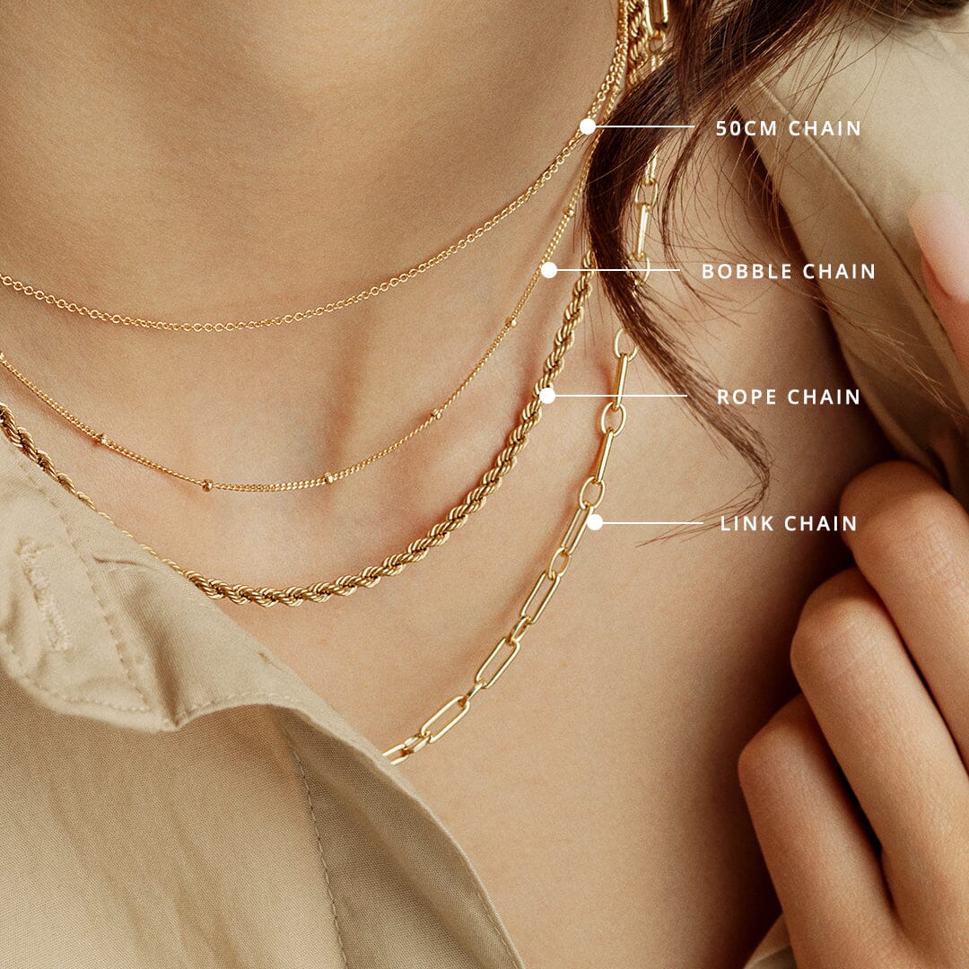 Bobble Chain Necklace 50cm - Image 5
