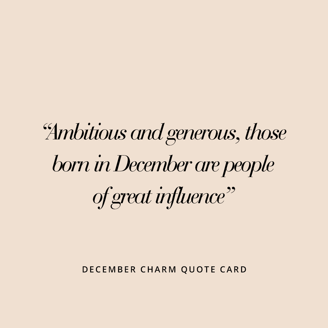 December Petite Birthstone Charm - Image 5