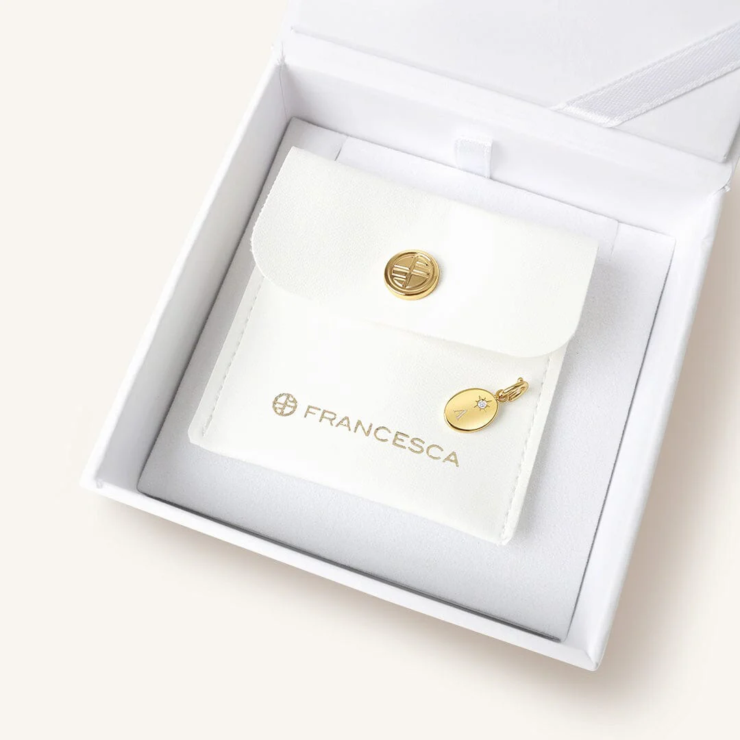 Etch Birthstone Charm February - Image 7