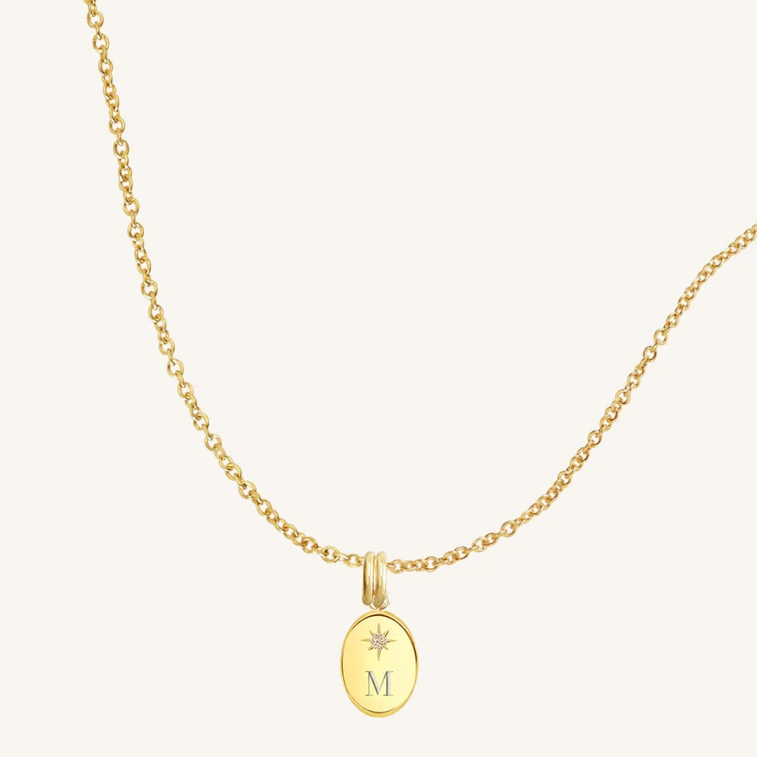 Etch Birthstone Charm Necklace - Image 41