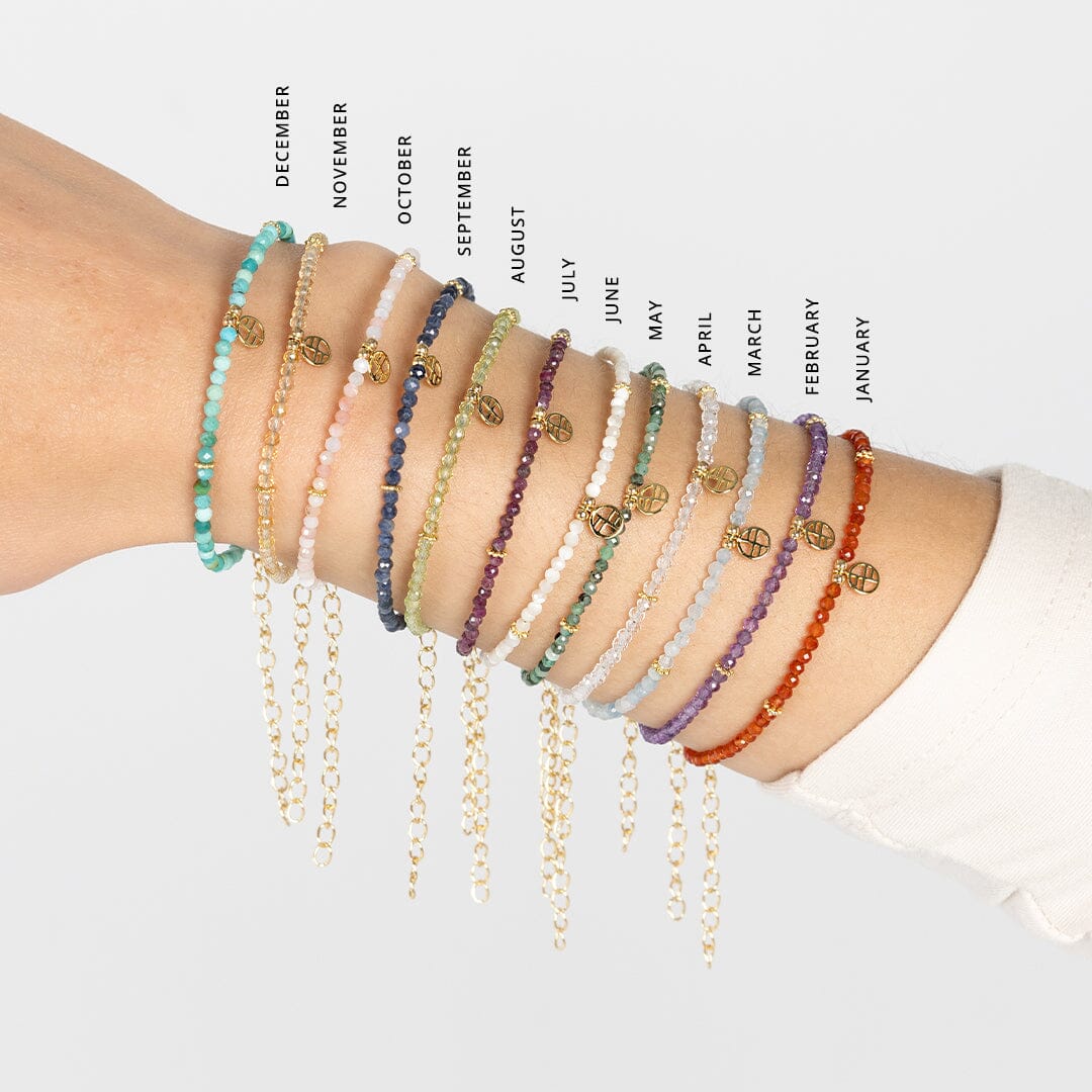 February Birthstone Bracelet - Image 4