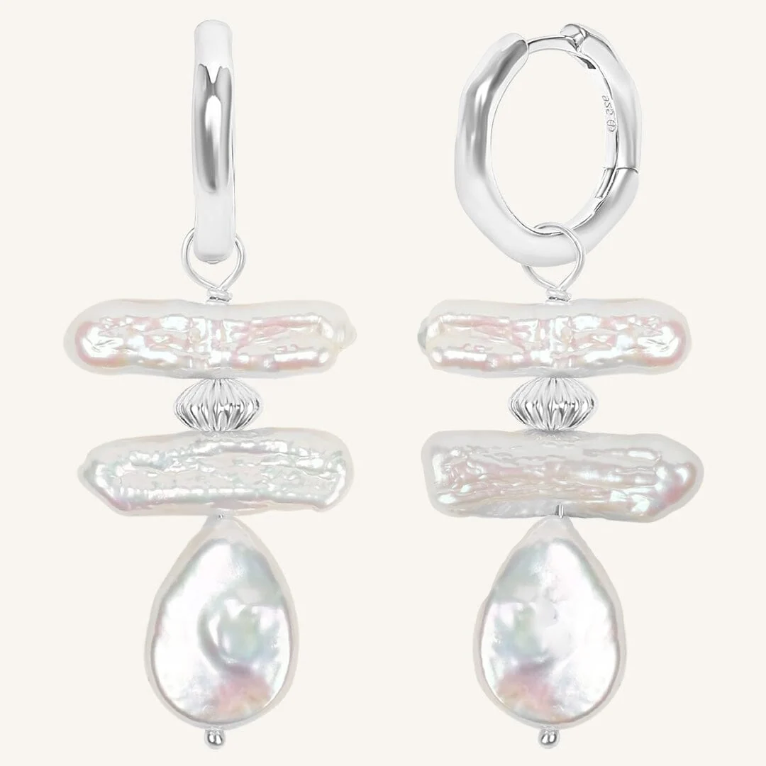 First Light Charm Hoops - Image 6