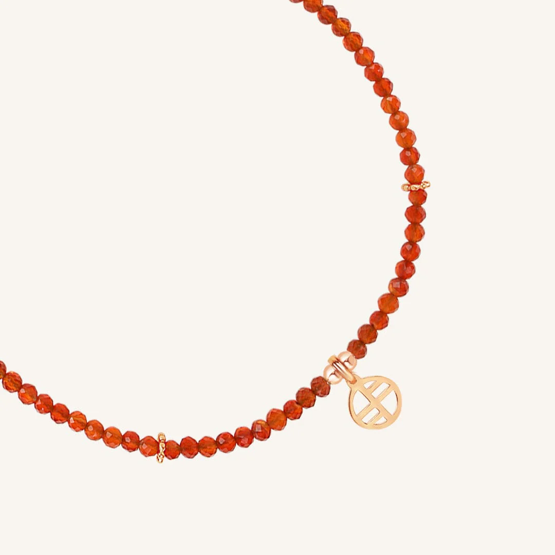 January Birthstone Necklace - Image 5