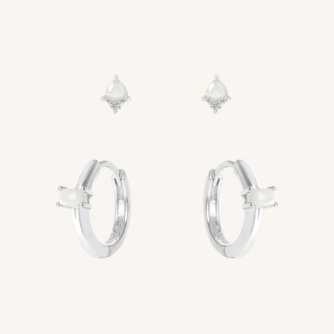 June Birthstone Earring Set - Image 2