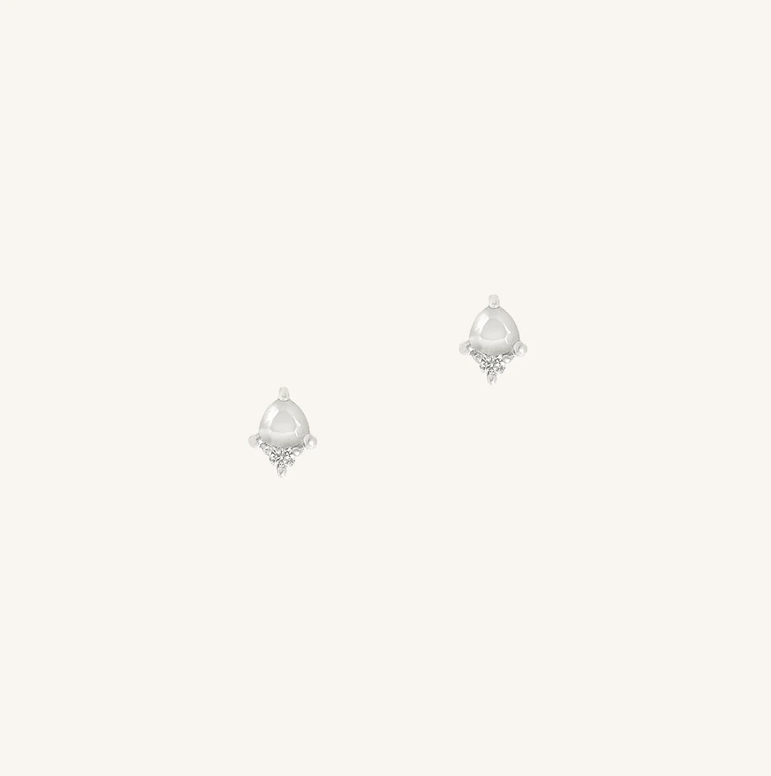 June Birthstone Studs - Image 2