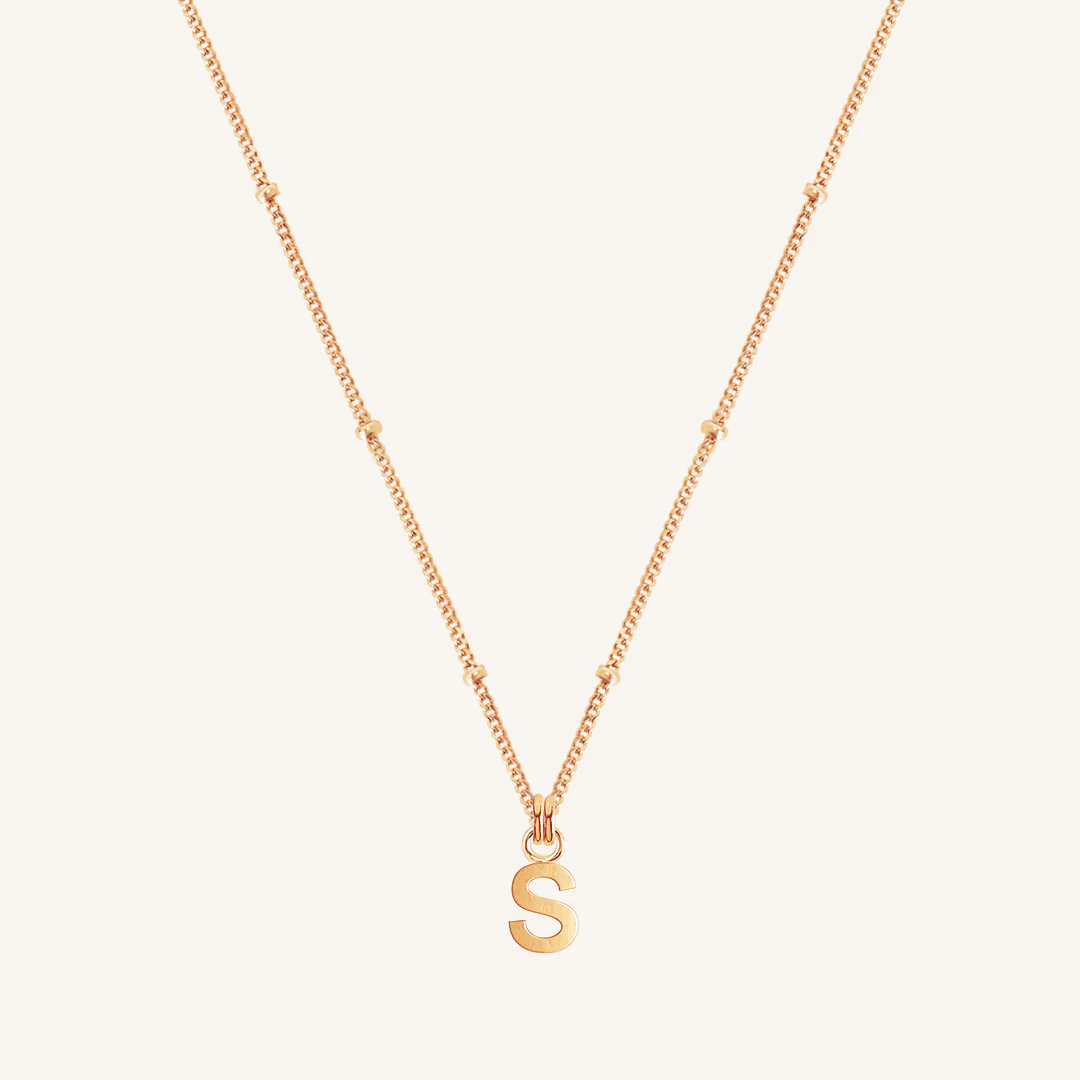 Letter Necklace Bobble Chain - Image 58