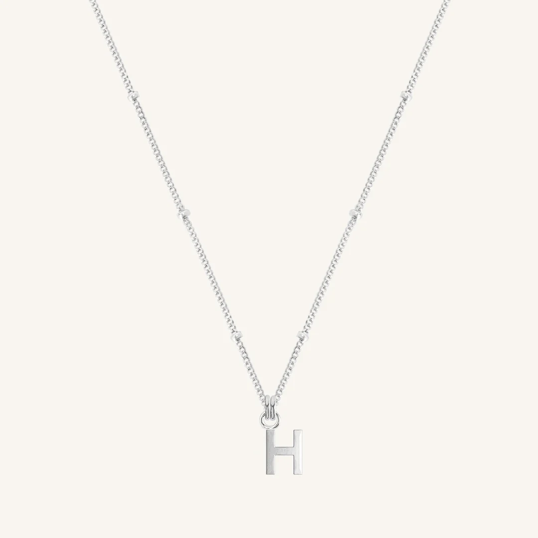 Letter Necklace Bobble Chain - Image 29