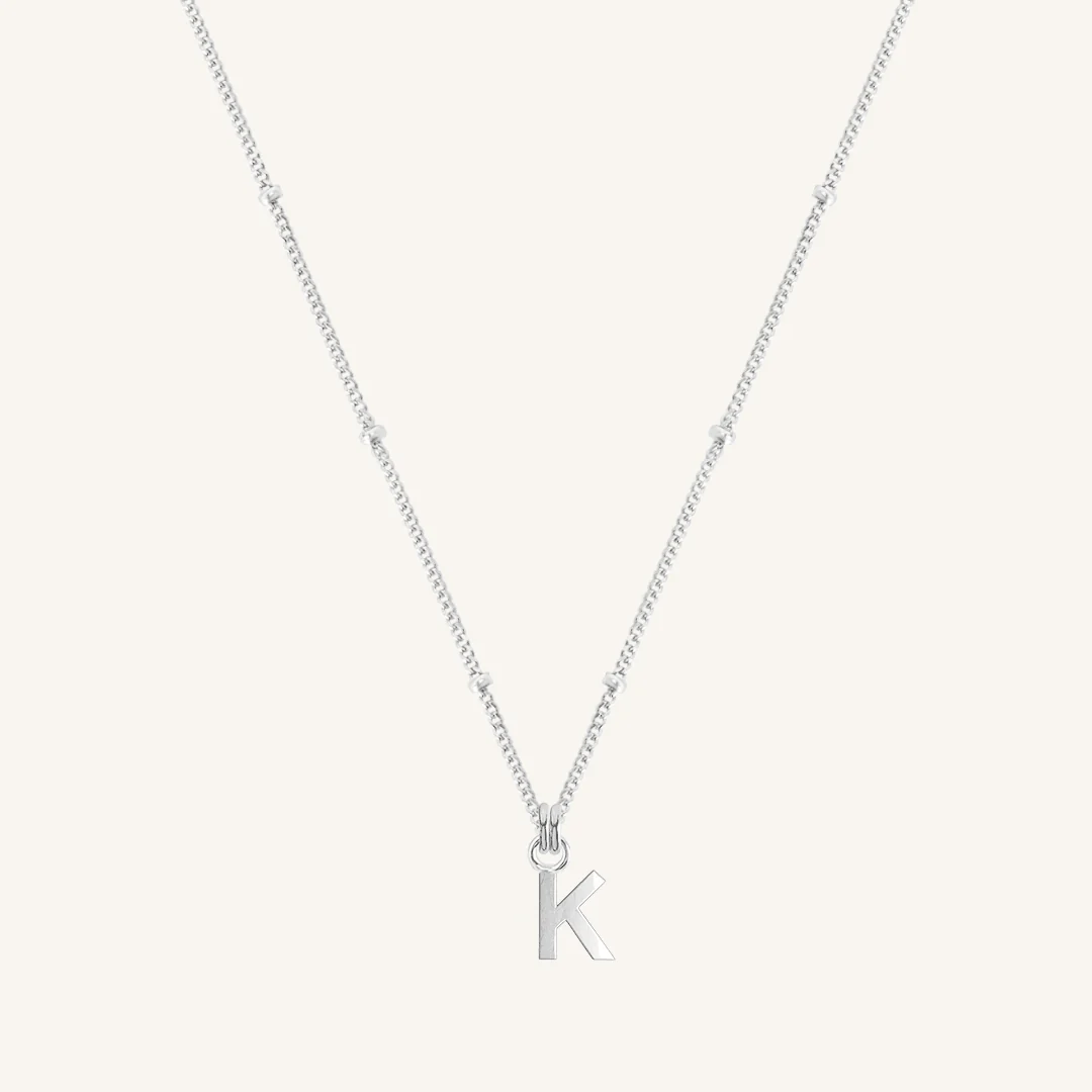 Letter Necklace Bobble Chain - Image 38