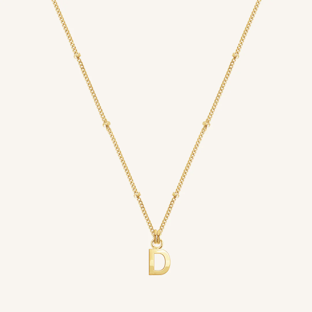 Letter Necklace Bobble Chain - Image 15