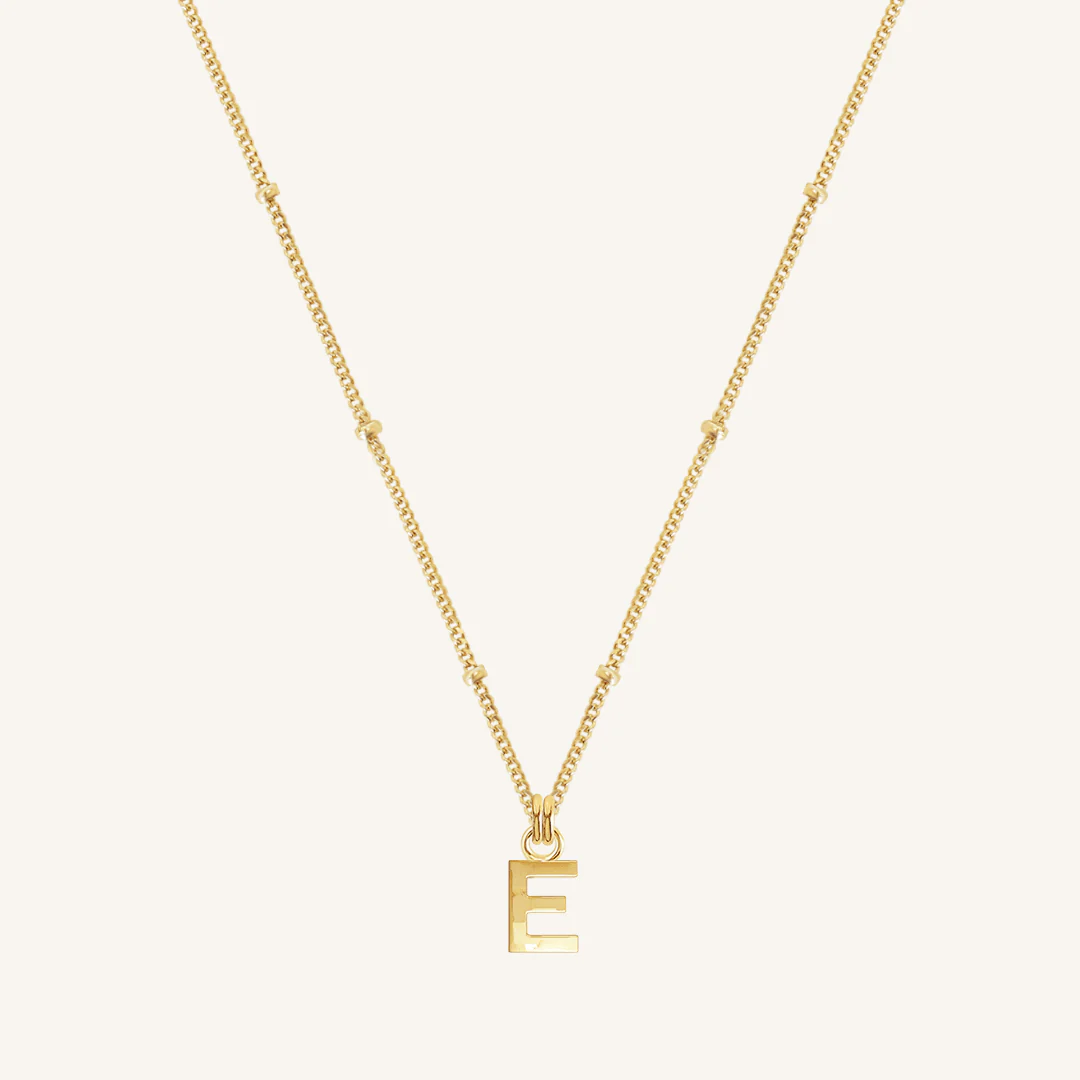 Letter Necklace Bobble Chain - Image 18