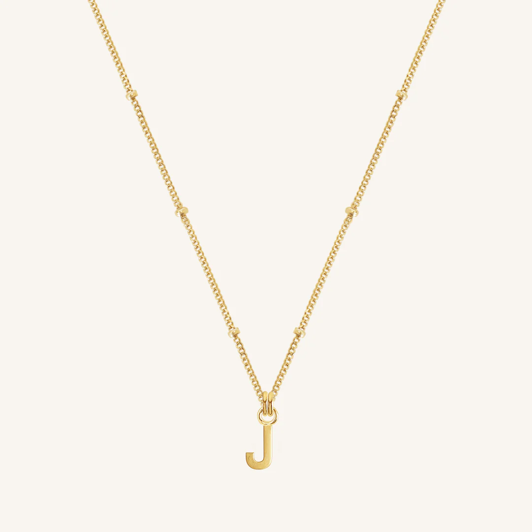 Letter Necklace Bobble Chain - Image 33