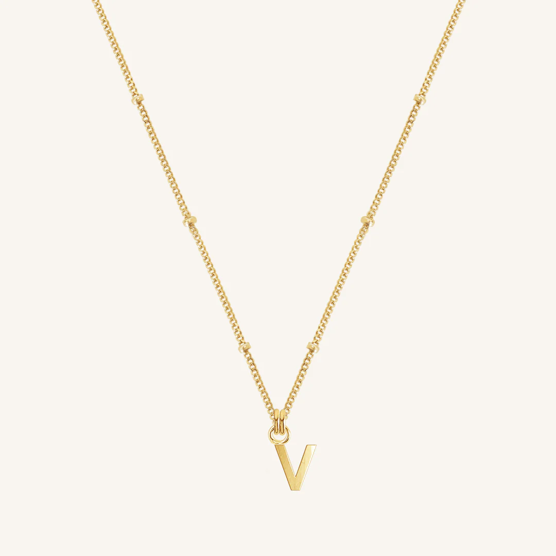 Letter Necklace Bobble Chain - Image 63