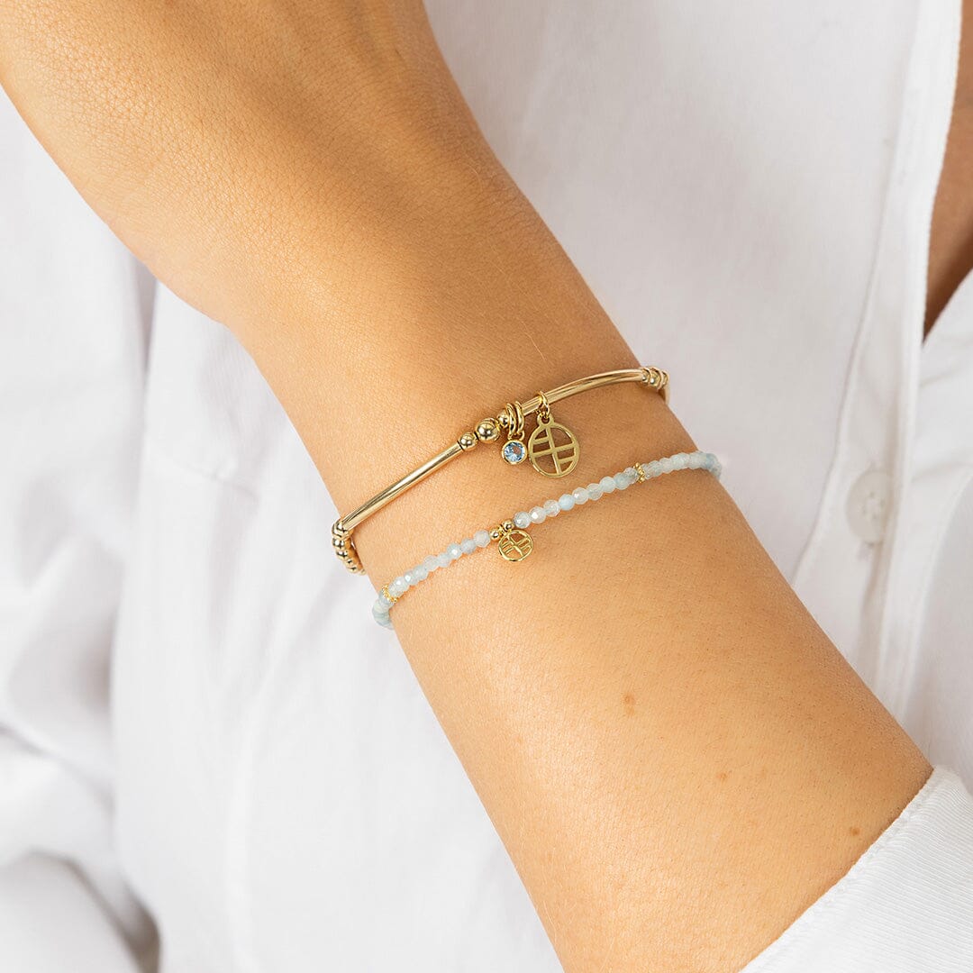 March Aura Birthstone Charm - Image 4