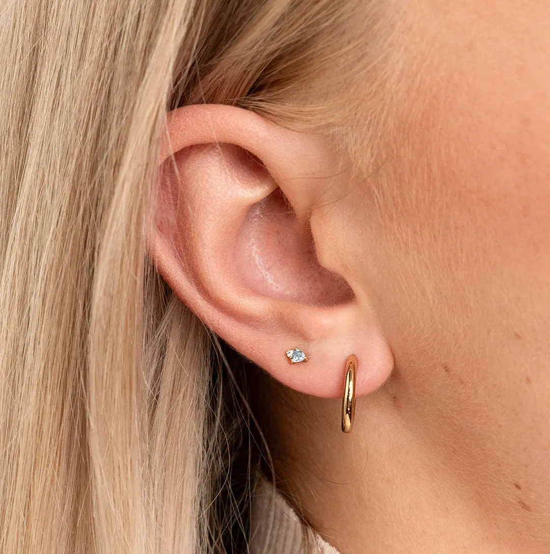 March Birthstone Studs - Image 7
