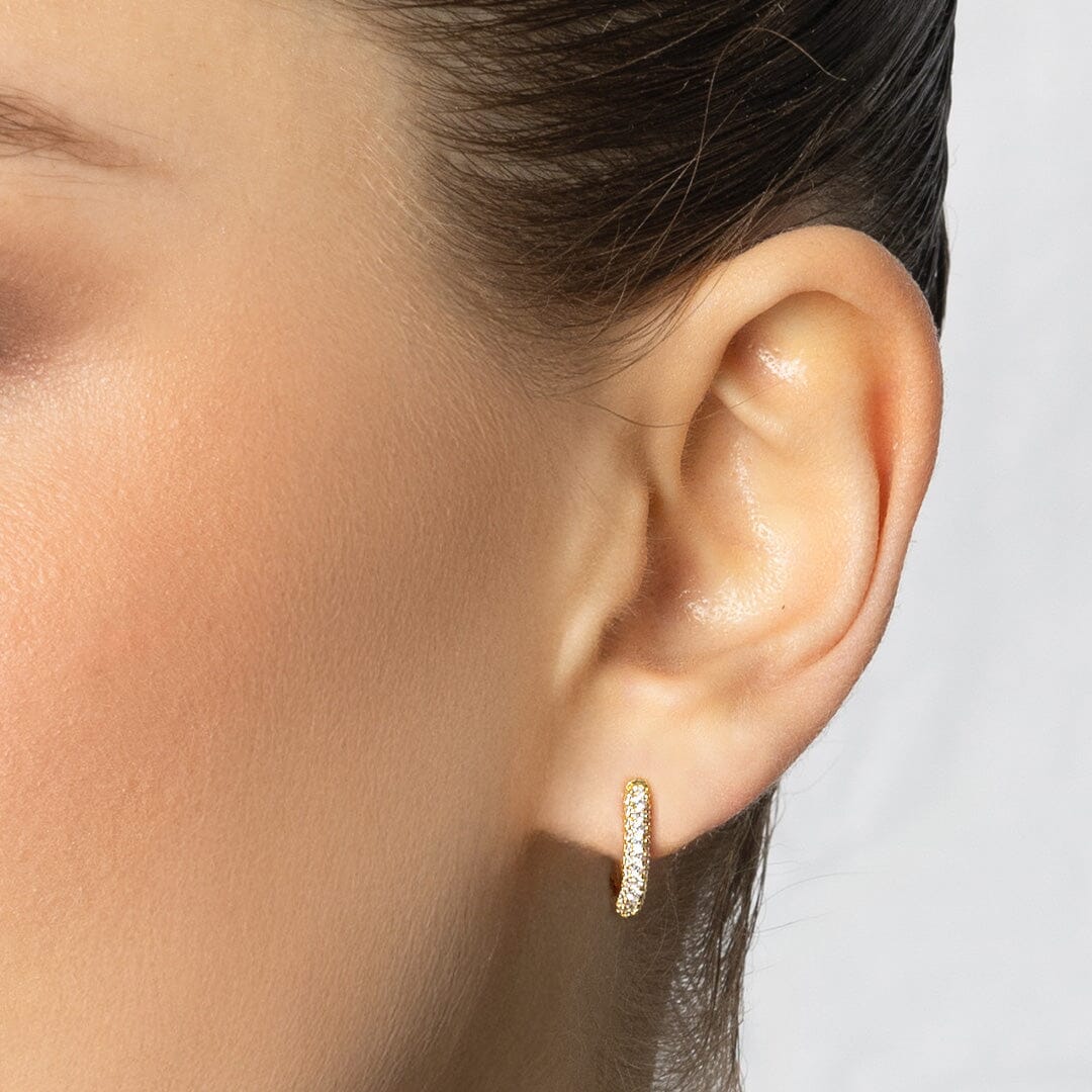 Mimi Pavé Hoops - Image 10