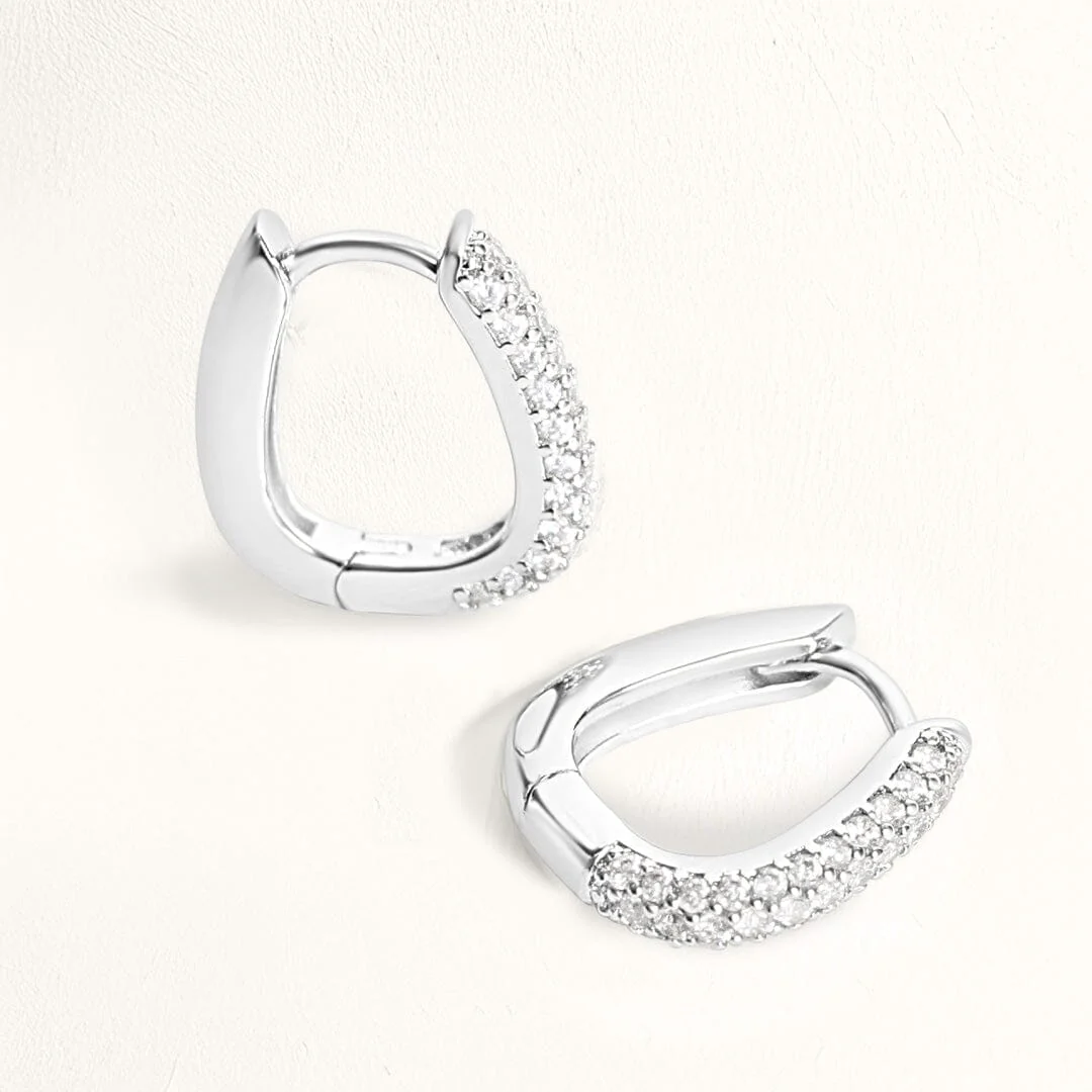 Mimi Pavé Hoops - Image 8