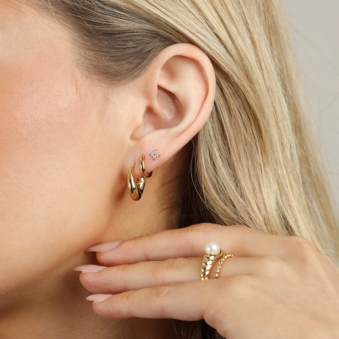 Pip Flower Studs - Image 4