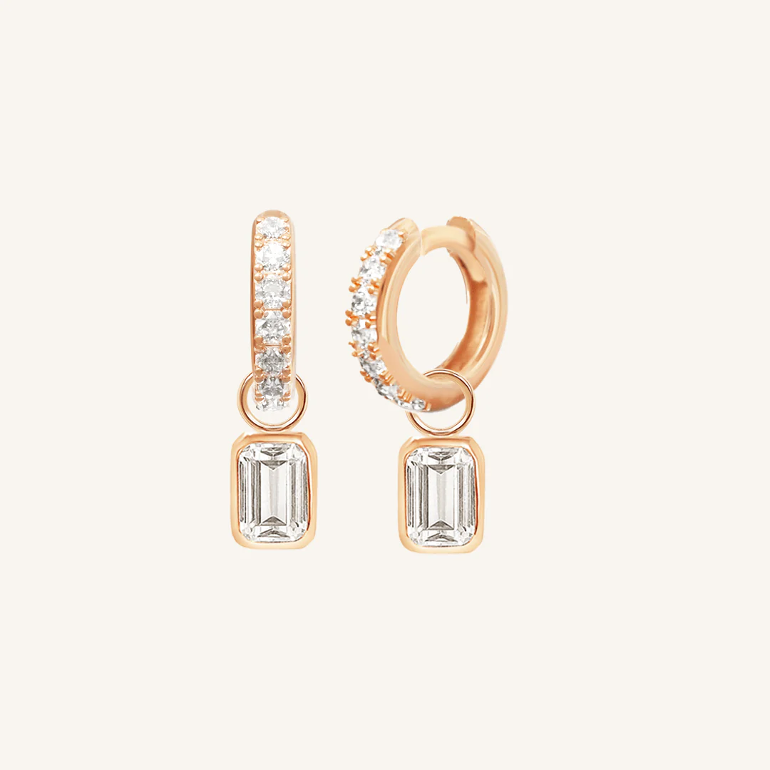 Radiant Crystal Hoops - Image 3