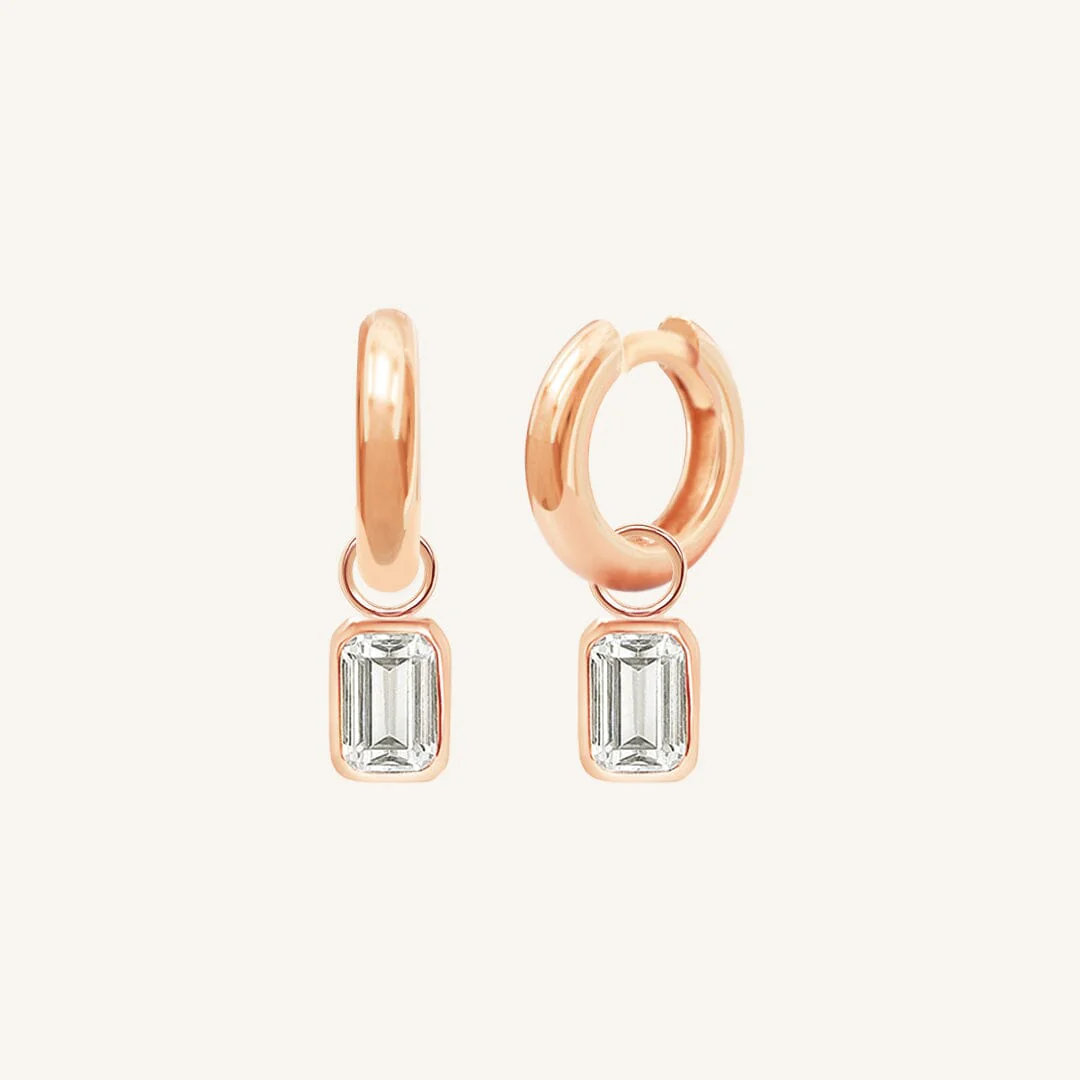 Radiant Plain Hoops - Image 5