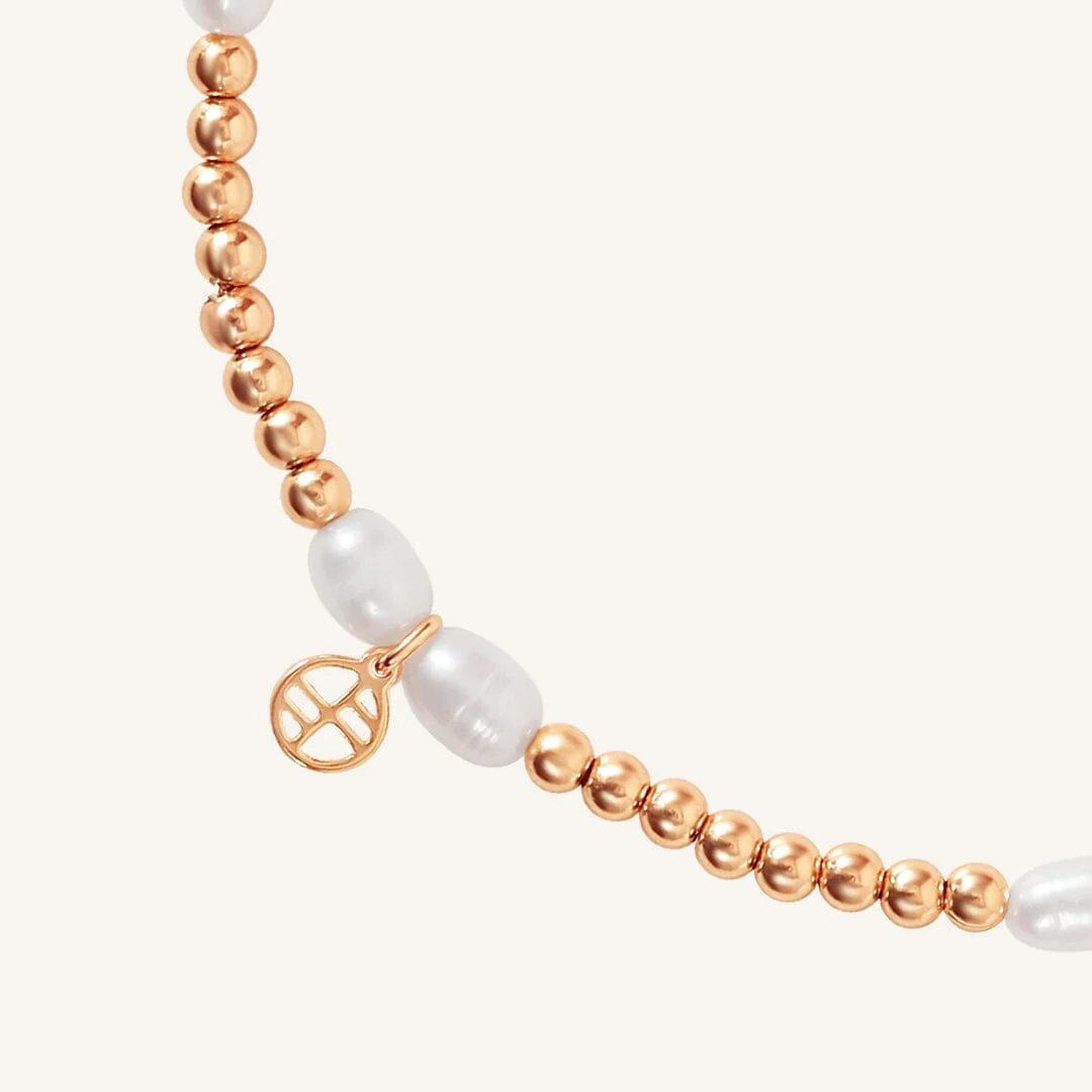 Sahara Stretchy Pearl Anklet - Stone of Potential - Image 7